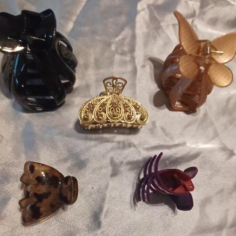 Large Lot of Assorted Vintage Hair Accessories - Picture 6 of 10